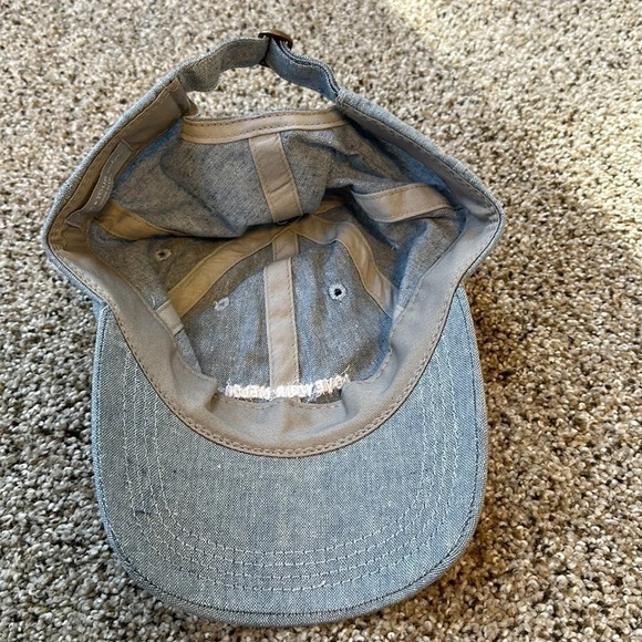 Love Your Melon Chambray Baseball Hat, NWOT - Picture 4 of 4